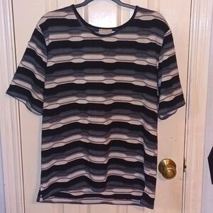 Bon Worth striped shirt